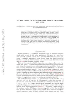 On the Depth of Monotone ReLU Neural Networks and ICNNs