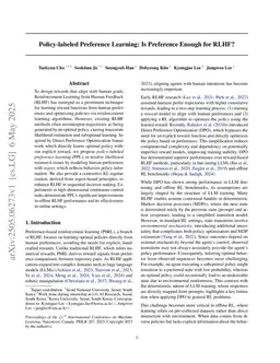Policy-labeled Preference Learning: Is Preference Enough for RLHF?