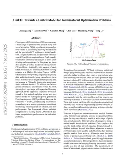 UniCO: Towards a Unified Model for Combinatorial Optimization Problems