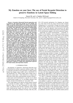 My Emotion on your face: The use of Facial Keypoint Detection to preserve Emotions in Latent Space Editing