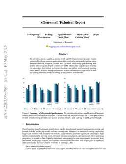 xGen-small Technical Report