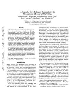 Adversarial Coevolutionary Illumination with Generational Adversarial MAP-Elites