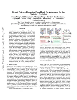 Beyond Patterns: Harnessing Causal Logic for Autonomous Driving Trajectory Prediction