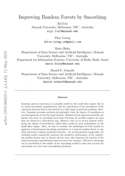 Improving Random Forests by Smoothing