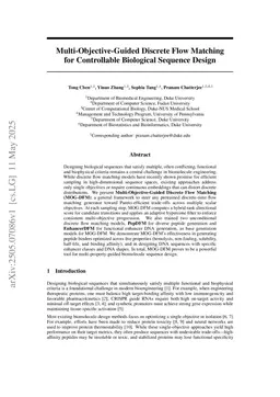Multi-Objective-Guided Discrete Flow Matching for Controllable Biological Sequence Design