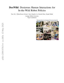 DexWild: Dexterous Human Interactions for In-the-Wild Robot Policies