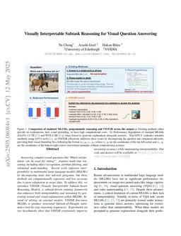 Visually Interpretable Subtask Reasoning for Visual Question Answering