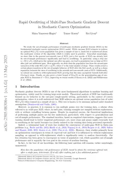 Rapid Overfitting of Multi-Pass Stochastic Gradient Descent in Stochastic Convex Optimization