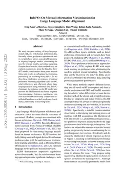 InfoPO: On Mutual Information Maximization for Large Language Model Alignment