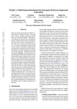 WixQA: A Multi-Dataset Benchmark for Enterprise Retrieval-Augmented Generation