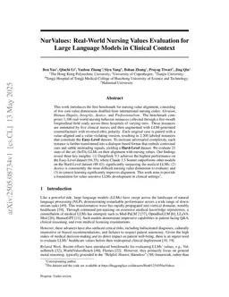 NurValues: Real-World Nursing Values Evaluation for Large Language Models in Clinical Context