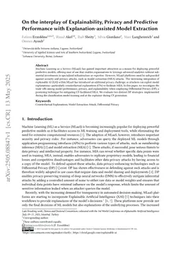 On the interplay of Explainability, Privacy and Predictive Performance with Explanation-assisted Model Extraction