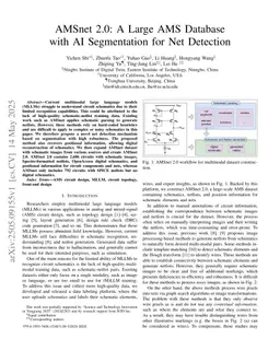 AMSnet 2.0: A Large AMS Database with AI Segmentation for Net Detection