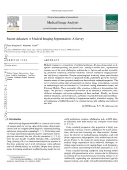 Recent Advances in Medical Imaging Segmentation: A Survey
