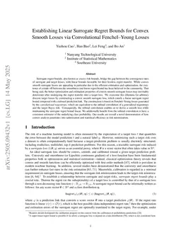 Establishing Linear Surrogate Regret Bounds for Convex Smooth Losses via Convolutional Fenchel-Young Losses