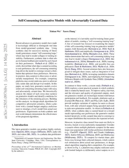 Self-Consuming Generative Models with Adversarially Curated Data