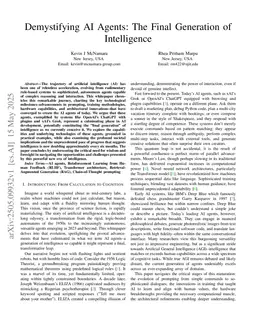 Demystifying AI Agents: The Final Generation of Intelligence