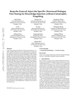 Keep the General, Inject the Specific: Structured Dialogue Fine-Tuning for Knowledge Injection without Catastrophic Forgetting