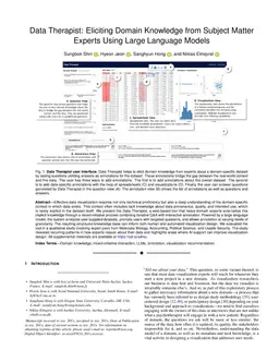 Data Therapist: Eliciting Domain Knowledge from Subject Matter Experts Using Large Language Models