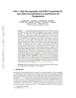 DeCo: Task Decomposition and Skill Composition for Zero-Shot Generalization in Long-Horizon 3D Manipulation