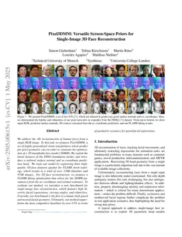 Pixel3DMM: Versatile Screen-Space Priors for Single-Image 3D Face Reconstruction