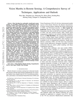 Vision Mamba in Remote Sensing: A Comprehensive Survey of Techniques, Applications and Outlook