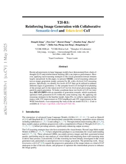 T2I-R1: Reinforcing Image Generation with Collaborative Semantic-level and Token-level CoT