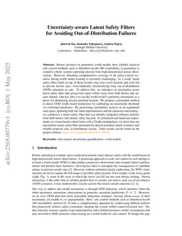 Uncertainty-aware Latent Safety Filters for Avoiding Out-of-Distribution Failures