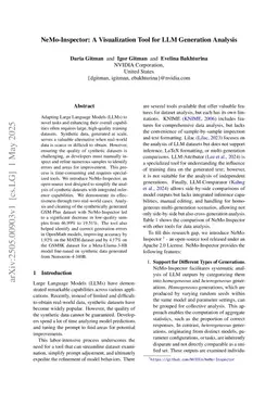 NeMo-Inspector: A Visualization Tool for LLM Generation Analysis