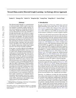 Toward Data-centric Directed Graph Learning: An Entropy-driven Approach