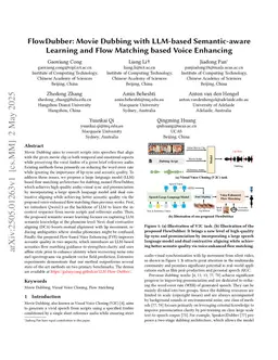 FlowDubber: Movie Dubbing with LLM-based Semantic-aware Learning and Flow Matching based Voice Enhancing