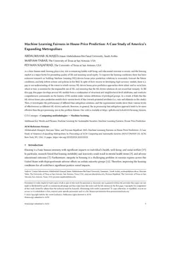 Machine Learning Fairness in House Price Prediction: A Case Study of America's Expanding Metropolises