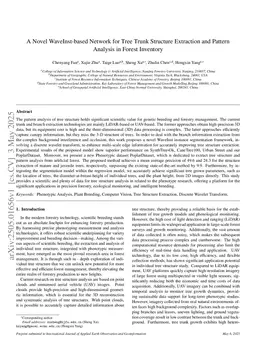 A Novel WaveInst-based Network for Tree Trunk Structure Extraction and Pattern Analysis in Forest Inventory