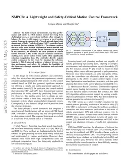 NMPCB: A Lightweight and Safety-Critical Motion Control Framework for Ackermann Mobile Robot