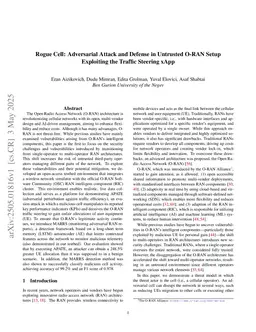 Rogue Cell: Adversarial Attack and Defense in Untrusted O-RAN Setup Exploiting the Traffic Steering xApp