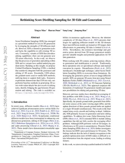 Rethinking Score Distilling Sampling for 3D Editing and Generation