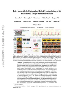 Interleave-VLA: Enhancing Robot Manipulation with Interleaved Image-Text Instructions