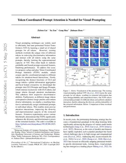 Token Coordinated Prompt Attention is Needed for Visual Prompting