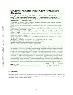 El Agente: An Autonomous Agent for Quantum Chemistry