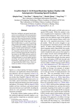 LLaMA-Omni2: LLM-based Real-time Spoken Chatbot with Autoregressive Streaming Speech Synthesis