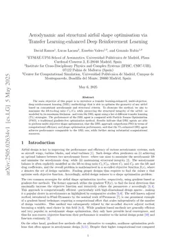 Transfer learning-enhanced deep reinforcement learning for aerodynamic airfoil optimisation subject to structural constraints