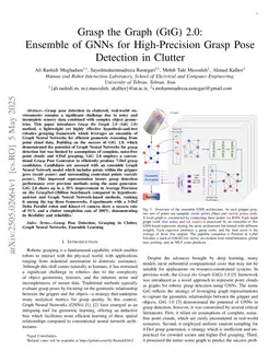 Grasp the Graph (GtG) 2.0: Ensemble of Graph Neural Networks for High-Precision Grasp Pose Detection in Clutter