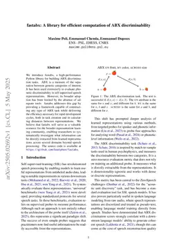 fastabx: A library for efficient computation of ABX discriminability