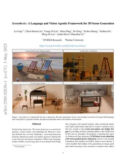 Scenethesis: A Language and Vision Agentic Framework for 3D Scene Generation