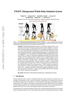 TWIST: Teleoperated Whole-Body Imitation System