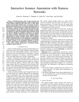 Interactive Instance Annotation with Siamese Networks