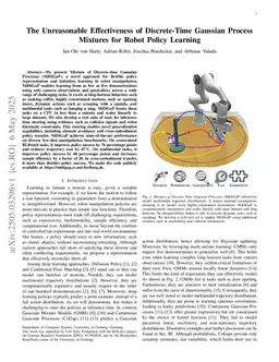 The Unreasonable Effectiveness of Discrete-Time Gaussian Process Mixtures for Robot Policy Learning