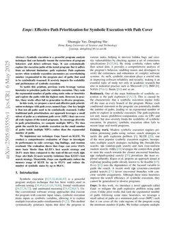 Empc: Effective Path Prioritization for Symbolic Execution with Path Cover