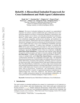 RoboOS: A Hierarchical Embodied Framework for Cross-Embodiment and Multi-Agent Collaboration