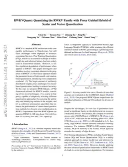 RWKVQuant: Quantizing the RWKV Family with Proxy Guided Hybrid of Scalar and Vector Quantization